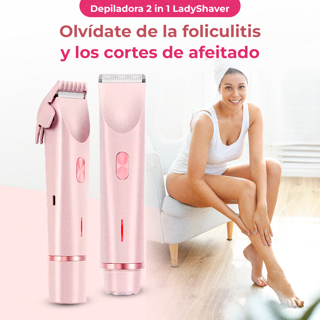 Depiladora 2 in 1 LadyShaver [DEPILACIÓN COMPLETA EN SEGUNDOS]