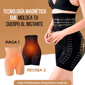 Faja Moldeadora Magnética LadyUp [COMPRA 1 RECIBA 2]